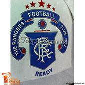 Rangers Football Club Big Frame Badge, Embroidered Banner , Banner , Hand Embroidered ,